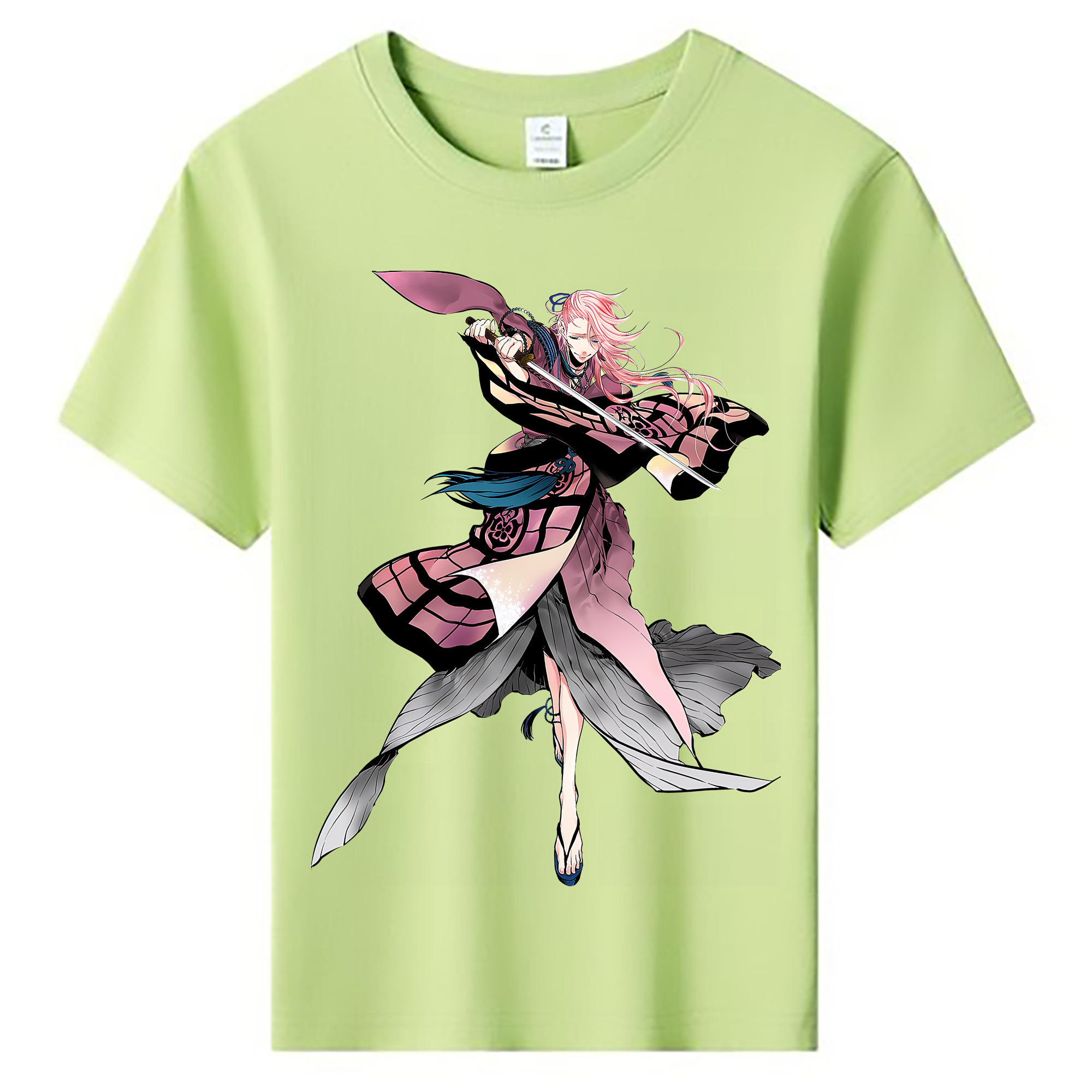 （画像用） 刀剣乱舞 Touken Ranbu 綿100％キッズTシャツ（フロントプリント）